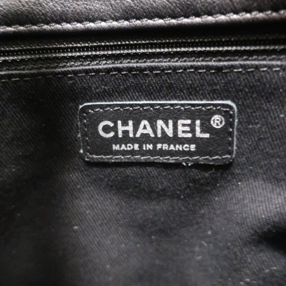 CHANEL 2013 ULTIMATE STITCH HOBO BLACK QUILTED LEATHER LARGE SHOULDER BAG - Picture 11 of 15